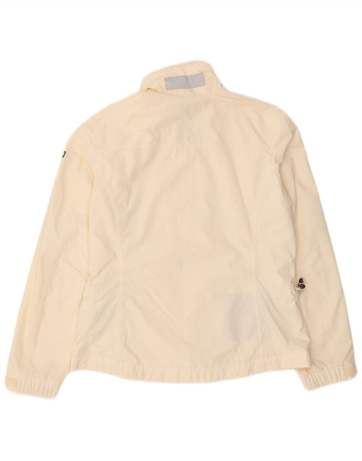 Napapijri Veste de Pluie Femme UK 18 XL Off White Polyamide
