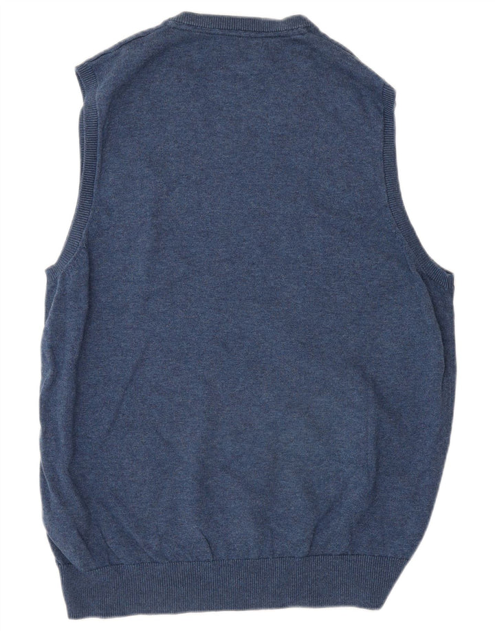 Marks & Spencer Débardeur Gilet Homme Bleu Marine Moyen Coton