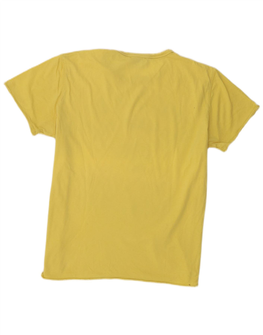 Diesel T-Shirt Graphique Homme XL Jaune