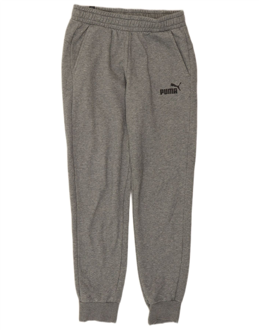 Puma Pantalon de Survêtement Joggers Homme Gris Moyen Moucheté Coton
