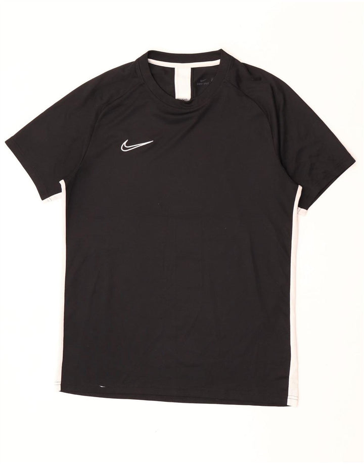 Nike Hommes Dri Fit T-Shirt Haut Large Noir Colorblock