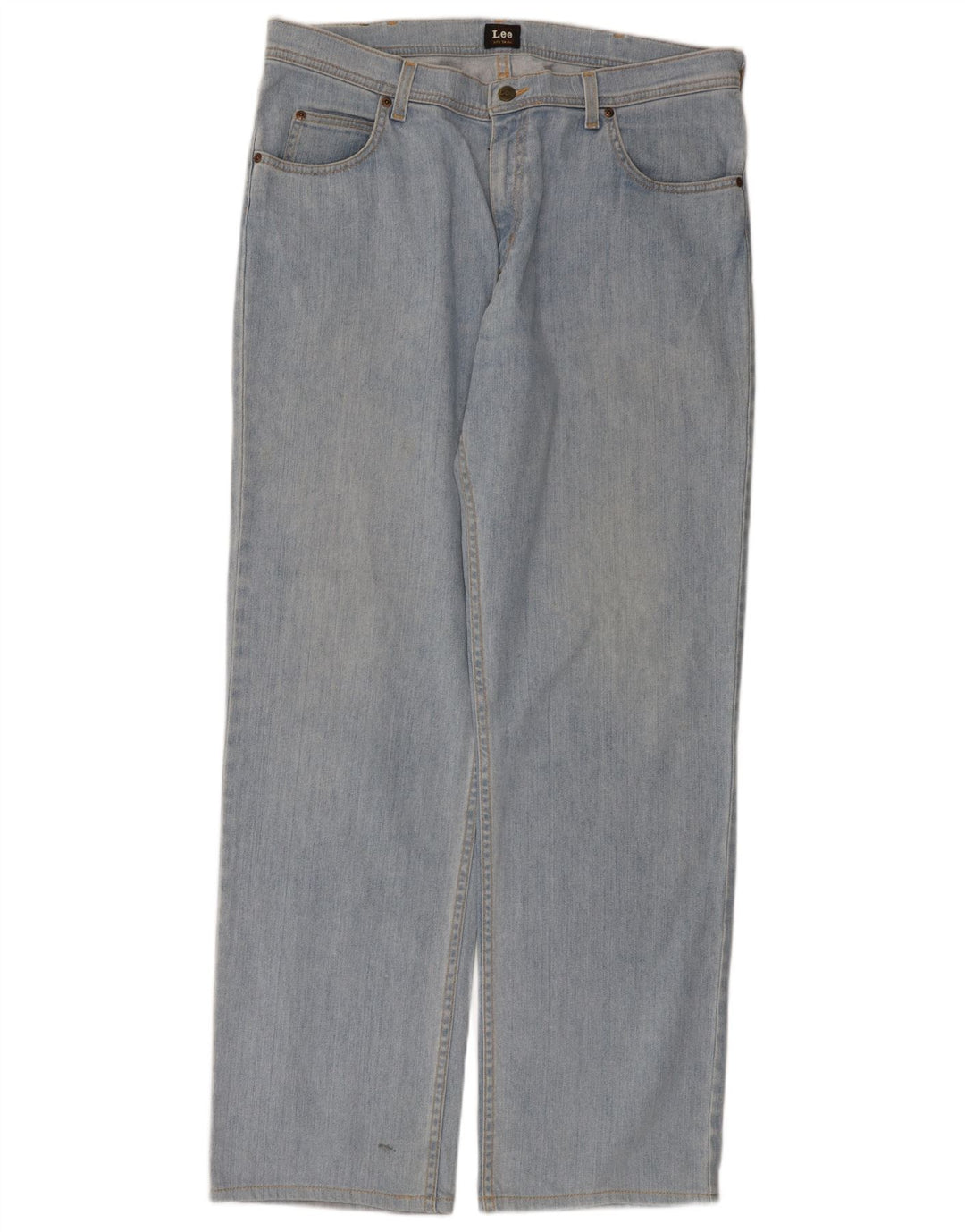 Lee Jean Droit Brooklyn W38 L34 Homme Bleu Coton