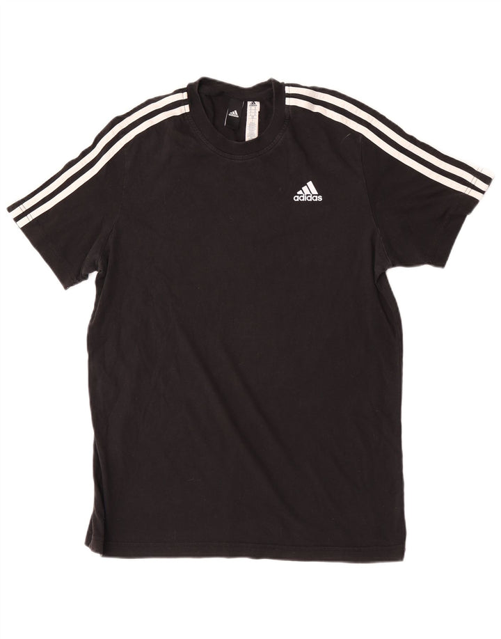 Adidas T-Shirt Homme Haut Noir Moyen Coton