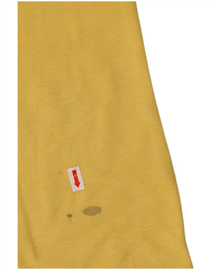 Fila Polo Homme IT 48 Coton Jaune Moyen