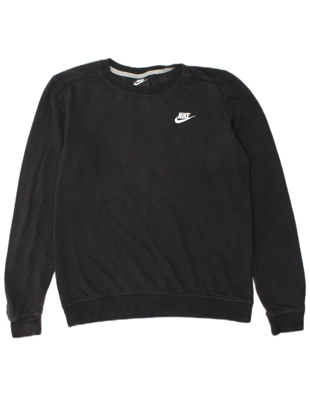Nike Sweat-shirt pour homme en coton noir Taille S