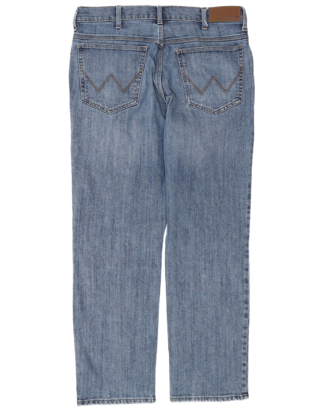 Wrangler Jean droit homme W35 L30 bleu coton