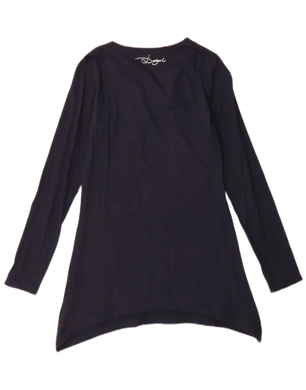 Desigual Robe Tunique à Manches Longues Fille 13-14 Ans Bleu Marine Festival