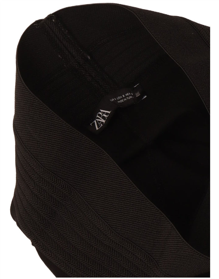 Zara Legging court pour femme UK 8 Small Noir