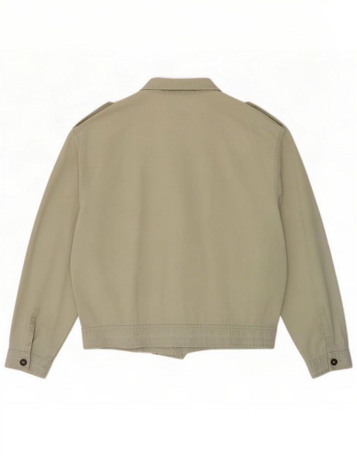 Benetton Blouson Militaire Homme IT 48 Vert Moyen