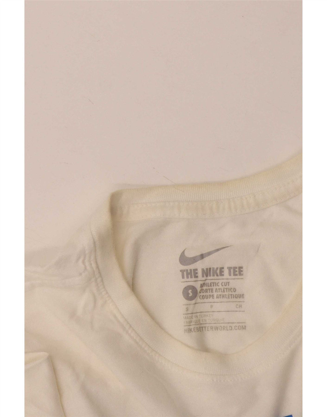 Nike T-shirt graphique coupe athlétique pour homme, petit, blanc