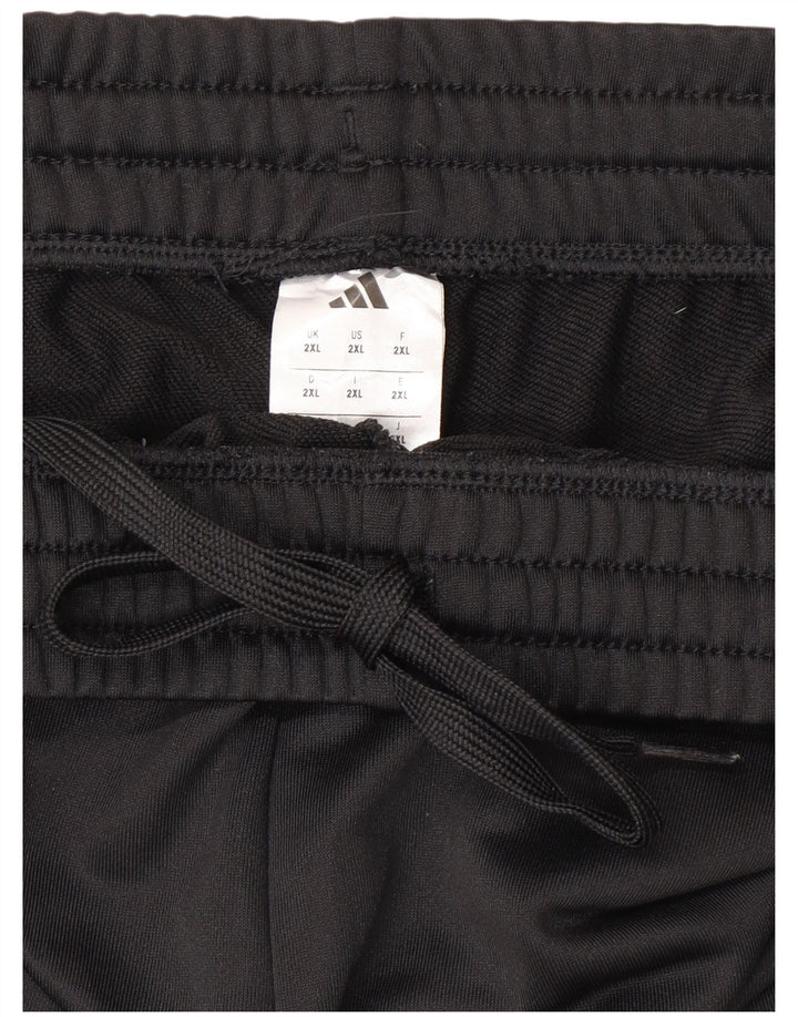 Adidas Pantalon de survêtement pour homme Joggers 2XL Noir Polyester