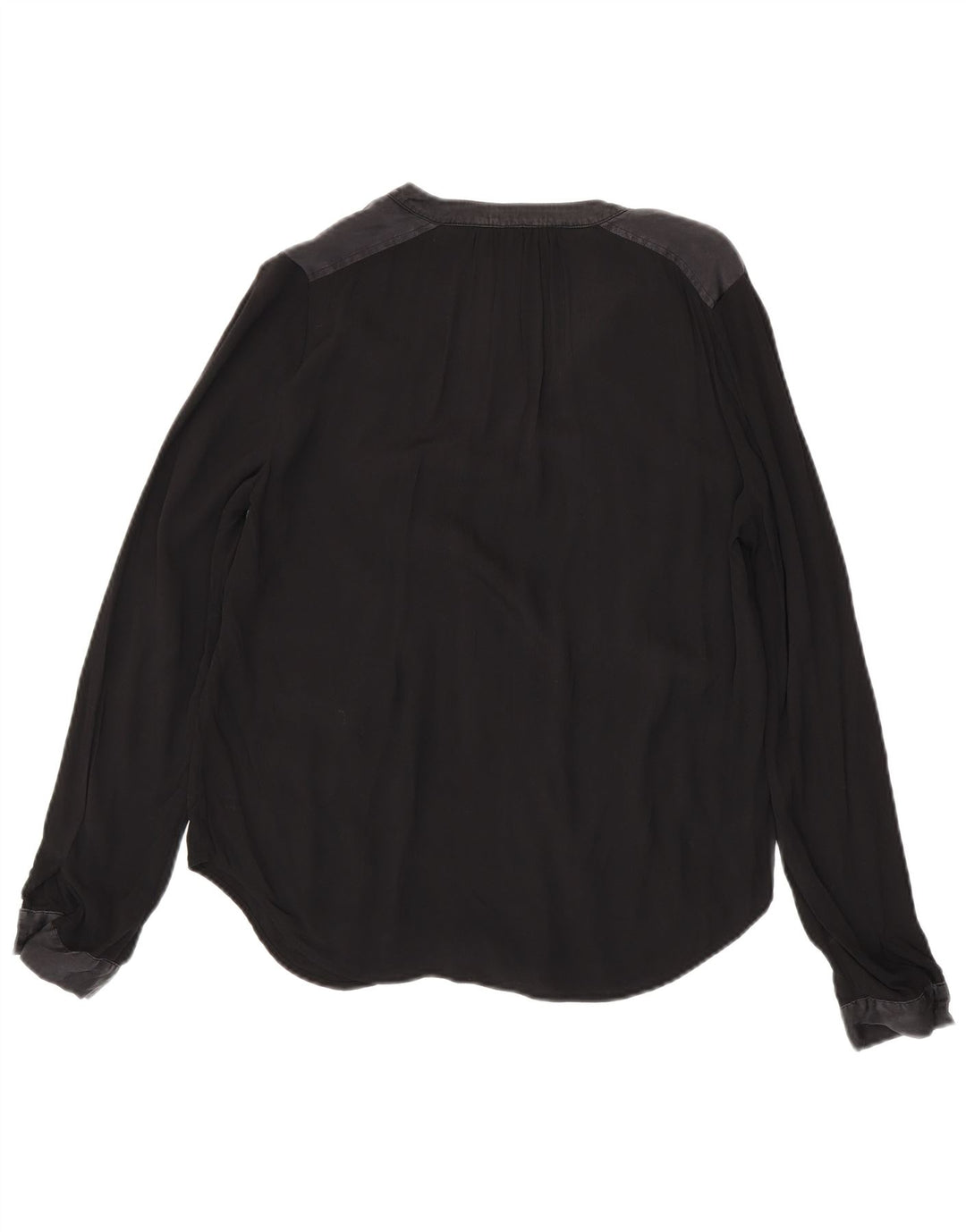 Tommy Hilfiger Chemisier surdimensionné à manches longues pour femme US 4 Petit Noir