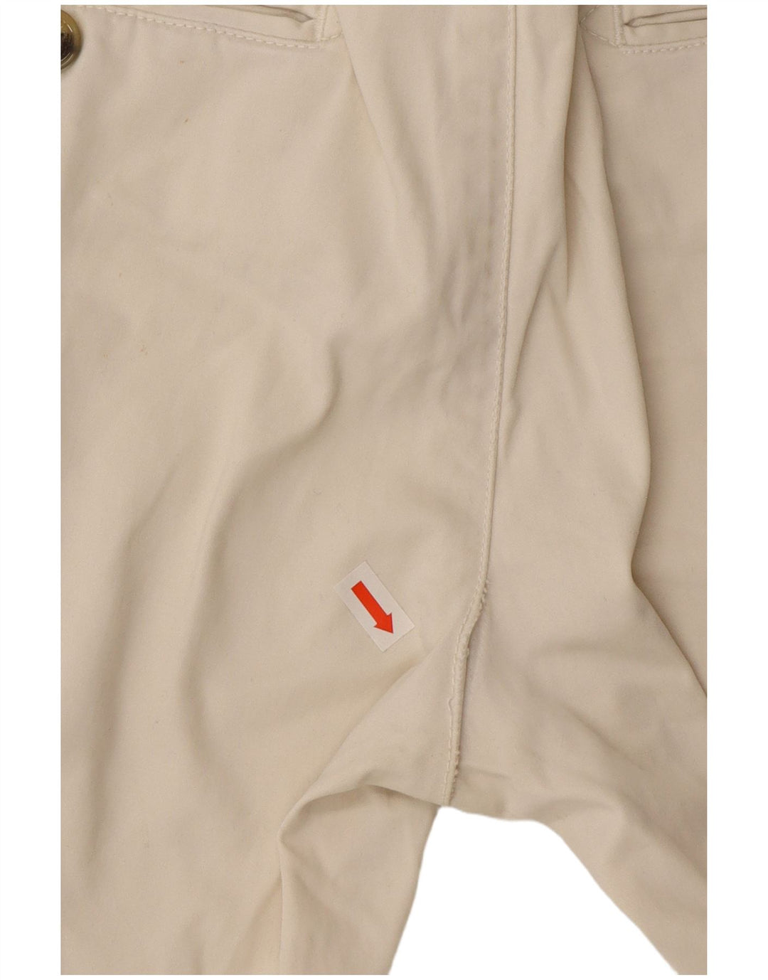 Massimo Dutti Pantalon Chino Femme EU 40 Medium W30 L29 Blanc Cassé