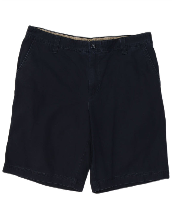 IZOD Short Chino Homme Salt Water W36 Large Bleu Marine Coton