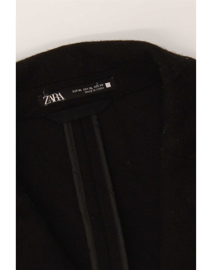 Zara Manteau Homme UK 42 XL Noir