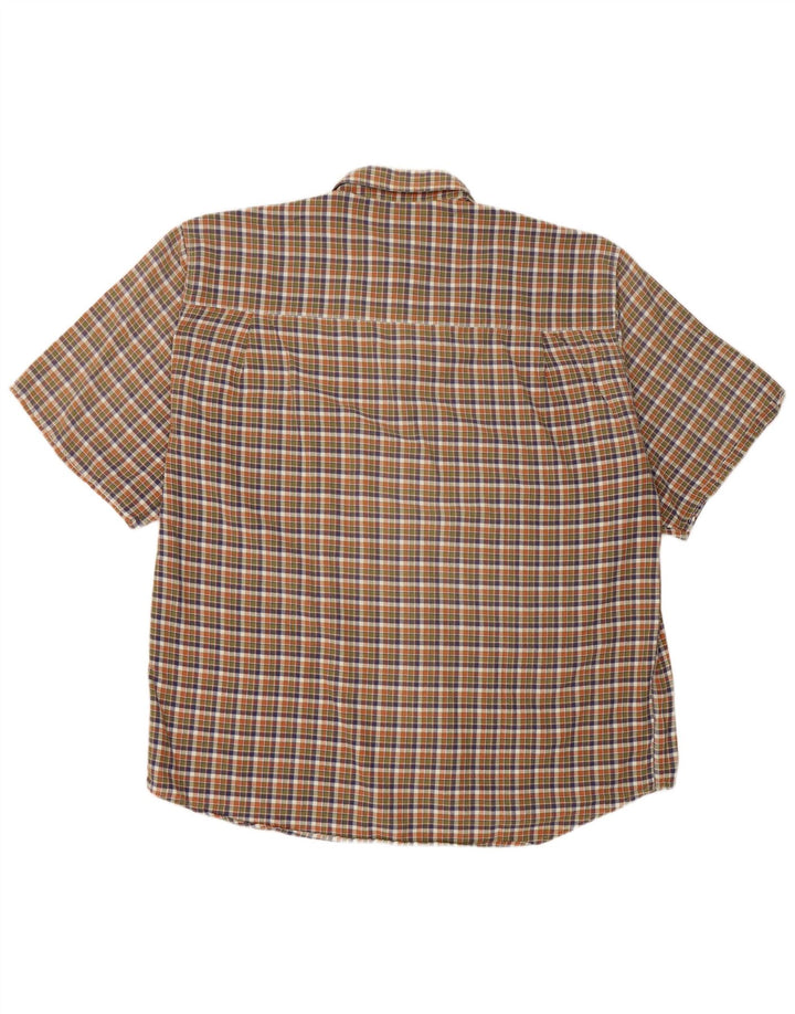 Parforce Chemise à manches courtes pour homme 2XL Carreaux multicolores