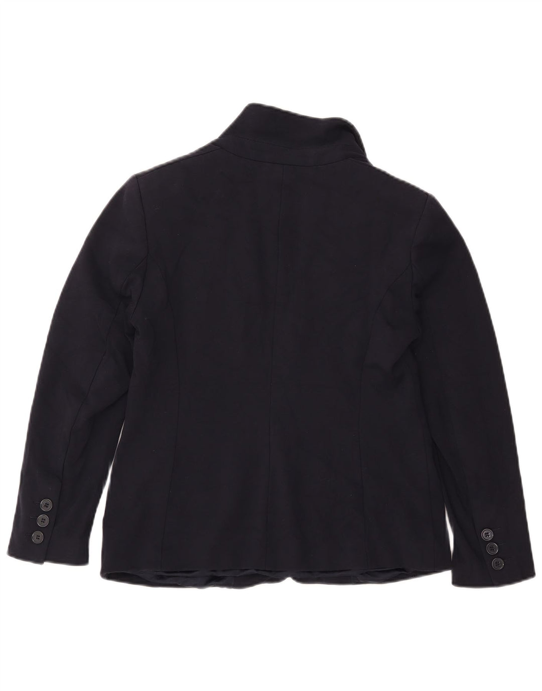 Marks & Spencer Veste blazer à 1 bouton pour femme UK 12 Bleu marine moyen