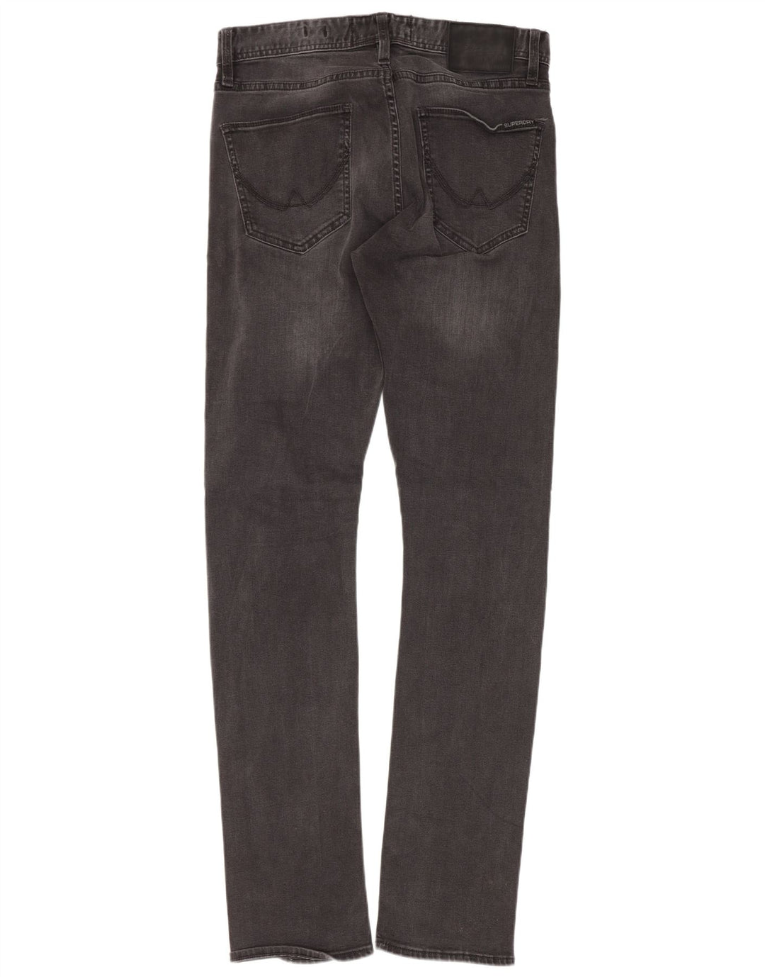 Superdry Jean Slim W29 L32 Gris Coton Homme