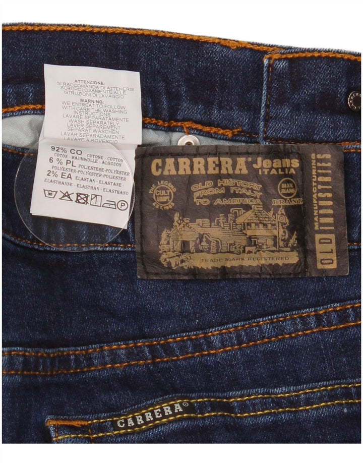Carrera Jean Slim 710 Regular Homme IT 46 Small W31 L33 Bleu Marine Coton