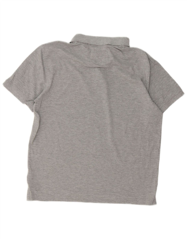Crew Clothing Polo Homme Gris Moyen Coton