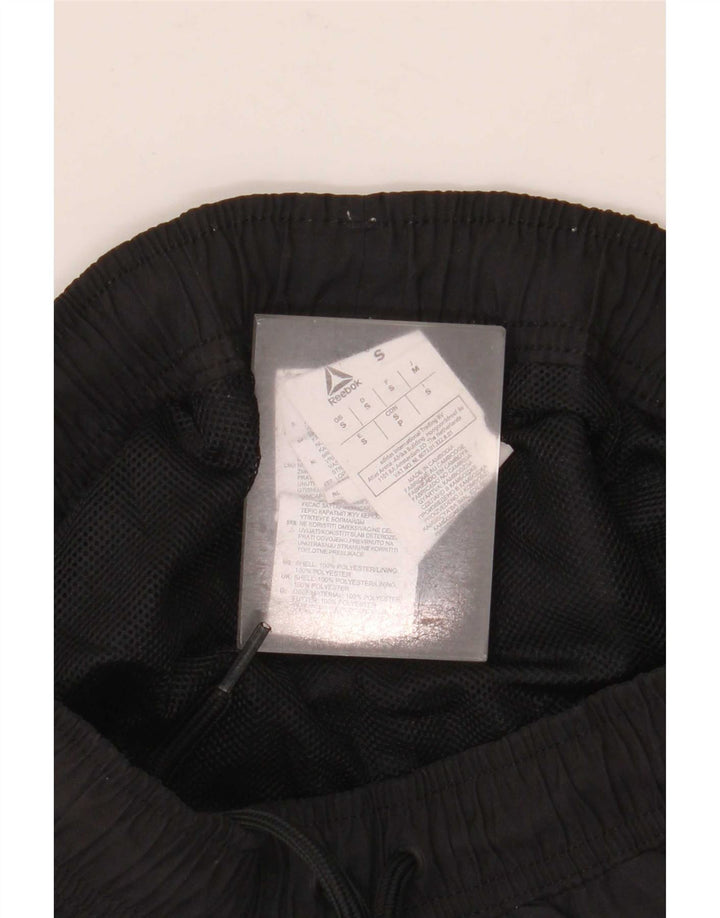 Reebok Short de Sport Graphique Homme Petit Noir Polyester