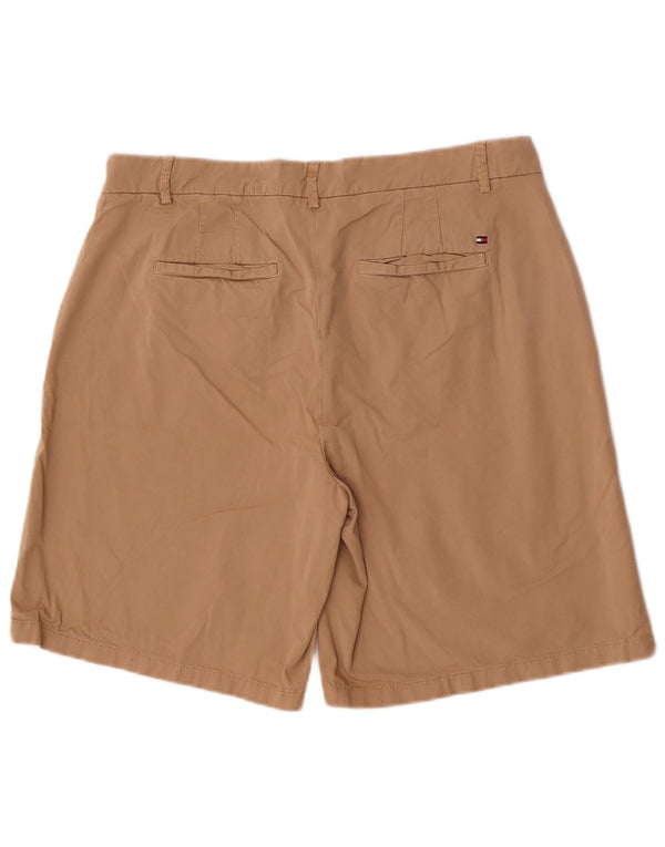 Tommy Hilfiger Short Chino Femme UK 16 Large W34 Coton Marron