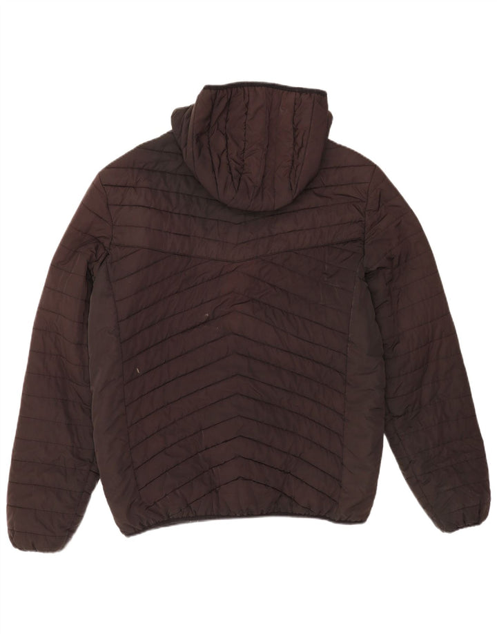 Diadora Veste matelassée à capuche pour hommes UK 42 XL Noir Polyester
