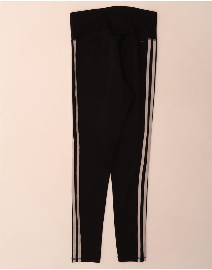Adidas Climalite Leggings UK 8/10 Petit Noir Polyester