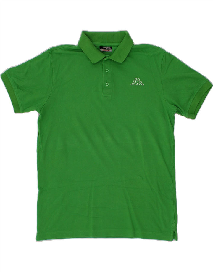 KAPPA Mens Polo Shirt Medium Green Vintage Kappa and Second-Hand Kappa from Messina Hembry 