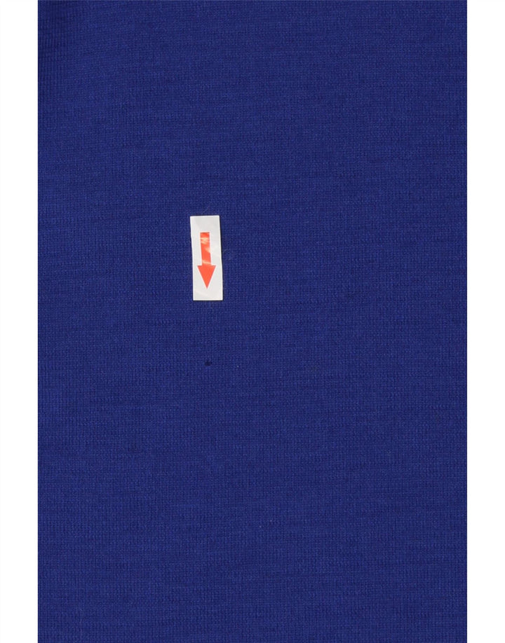 Cos Robe pull femme UK 10 Petite laine bleue