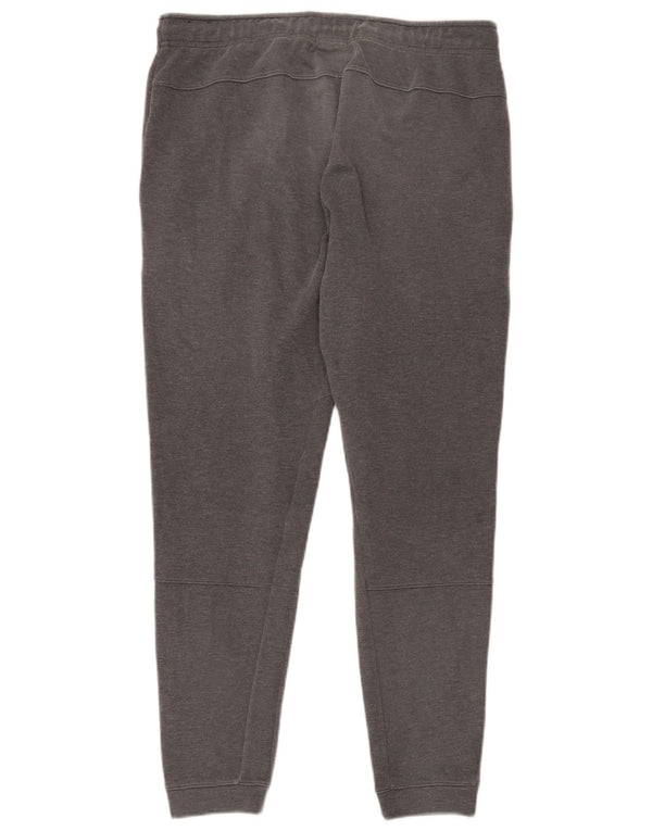 Nike Pantalon de survêtement Dri Fit pour homme Pantalon de jogging Large Gris Polyester