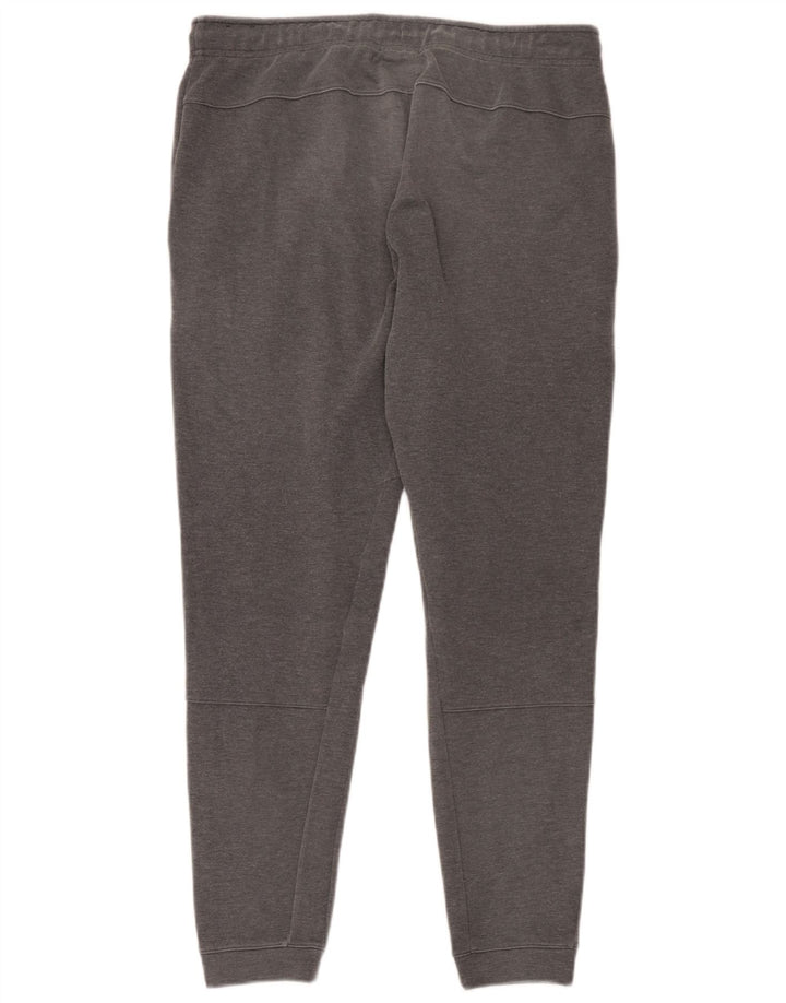 Nike Pantalon de survêtement Dri Fit pour homme Pantalon de jogging Large Gris Polyester