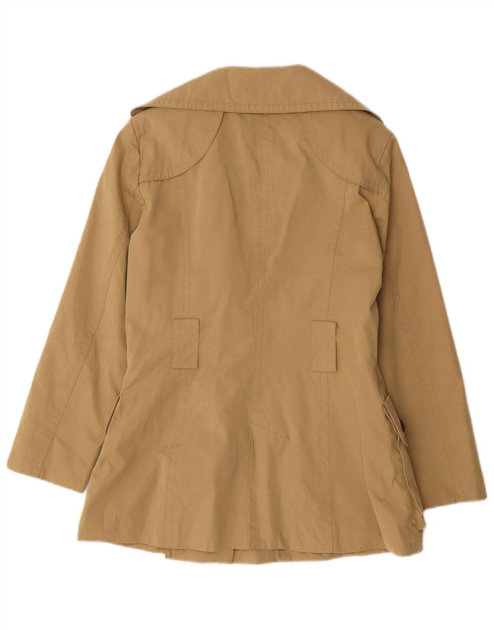 Zara Trench Femme UK 14 Kaki Moyen