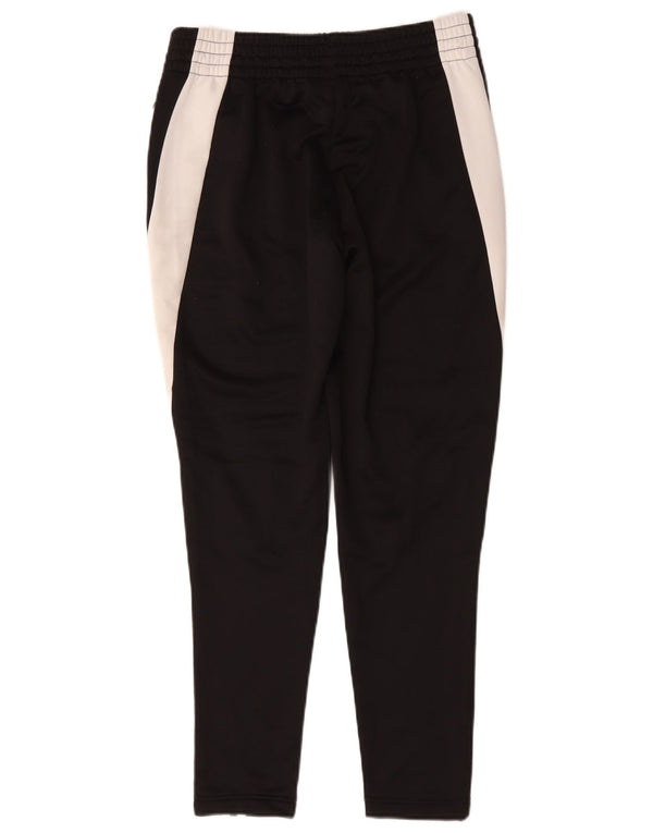 Adidas Pantalon de survêtement pour femme UK 10 Small Noir Colourblock Polyester