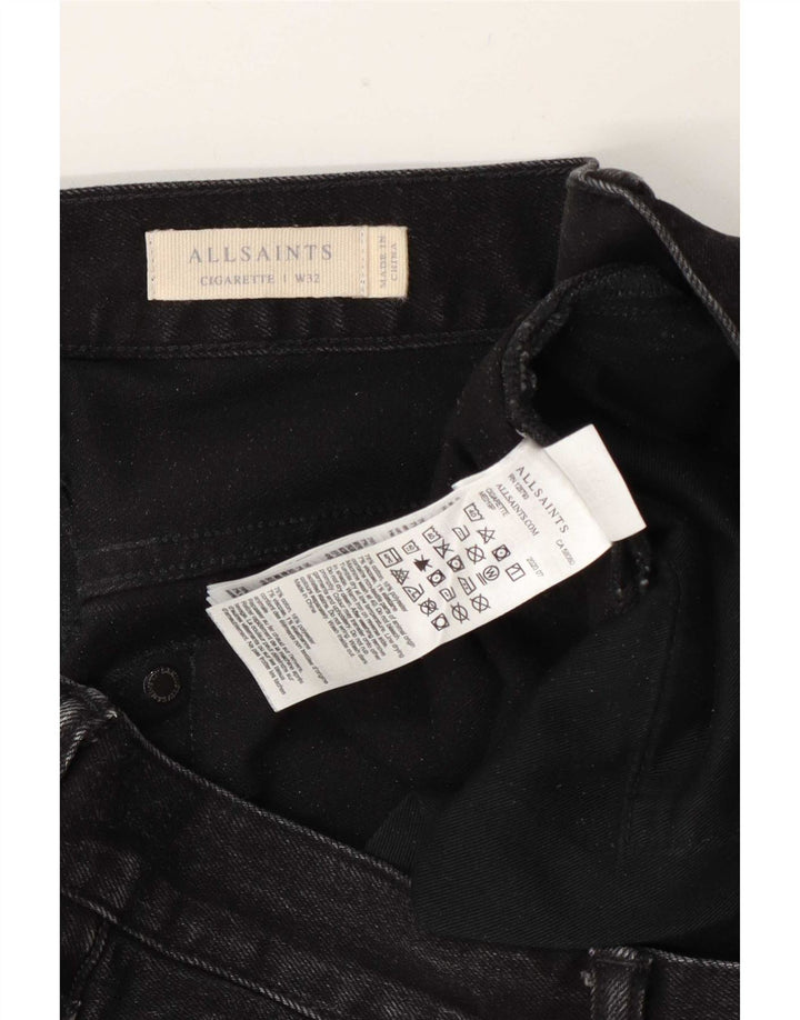 All Saints Jean Slim Cigarette W32 L32 Gris Coton Homme