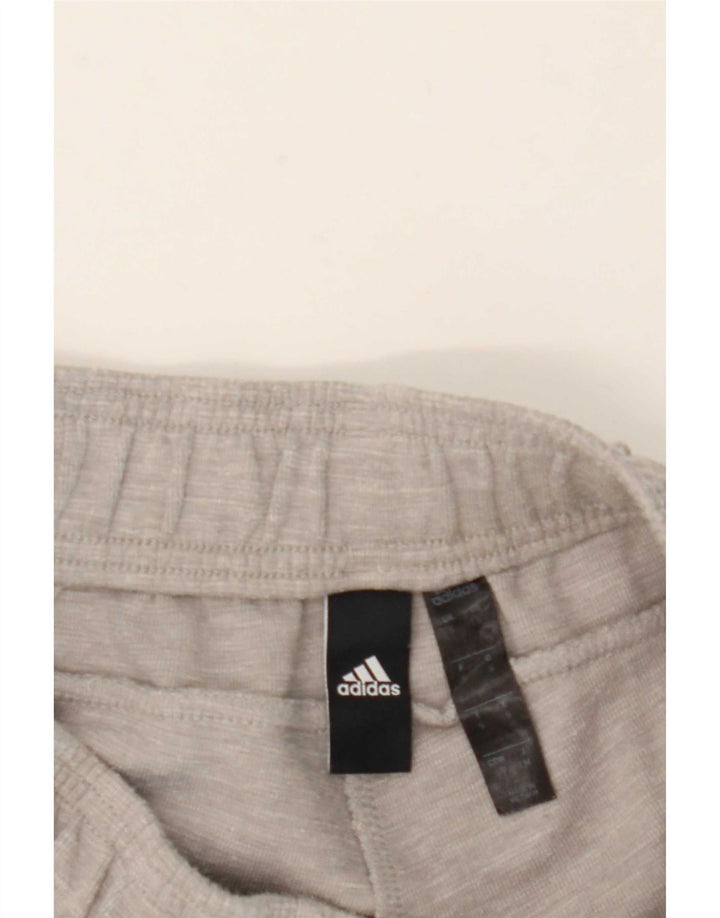 Adidas Short de sport pour homme Petit gris moucheté