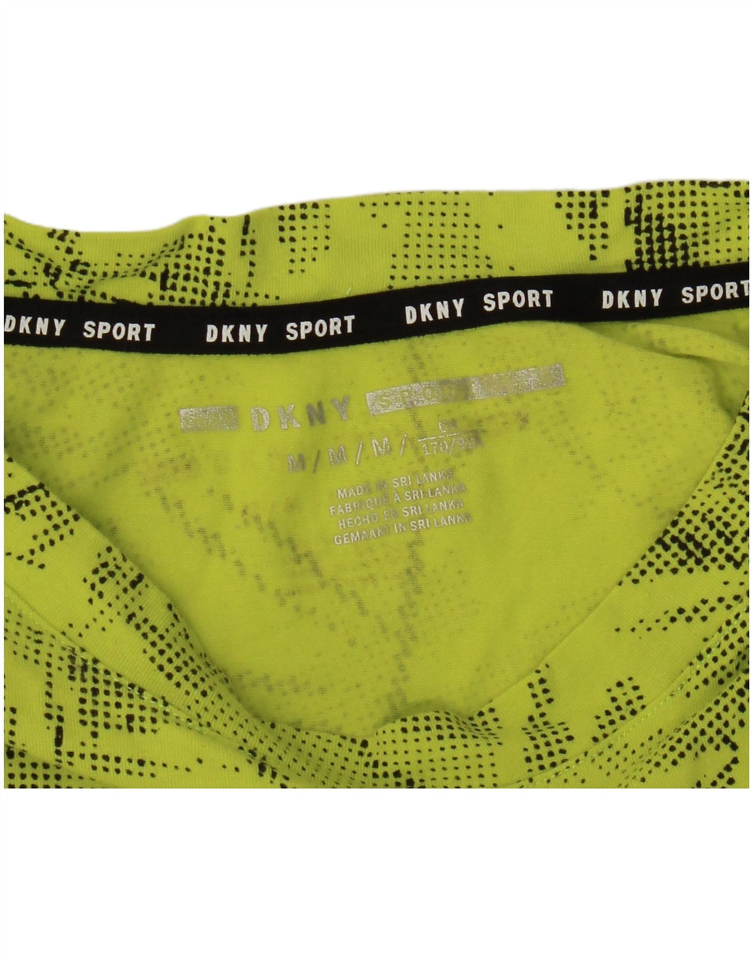 Dkny T-Shirt Graphique Homme Vert Moyen Floral