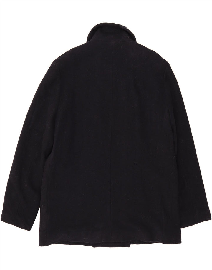 J. CREW Caban Homme UK 42 XL Laine Bleu Marine