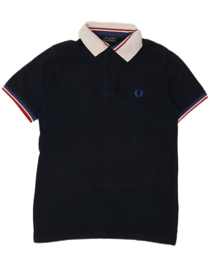 Fred Perry Polo Garçon 15-16 ans Bleu Marine Coton