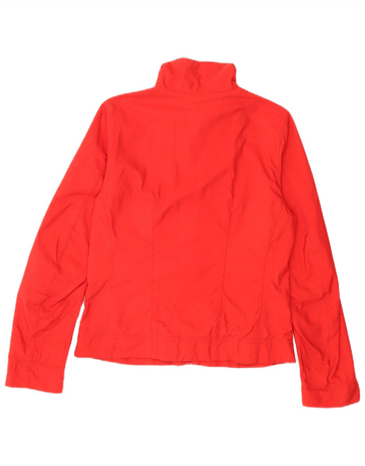 Kappa Veste de pluie pour femme UK 10 Small Rouge Polyamide