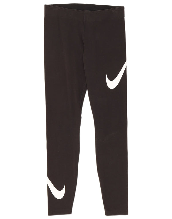 Nike Legging graphique pour femme UK 12 Noir moyen