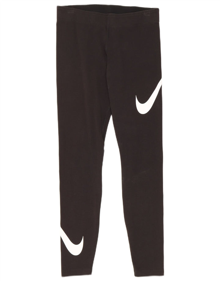 Nike Legging graphique pour femme UK 12 Noir moyen