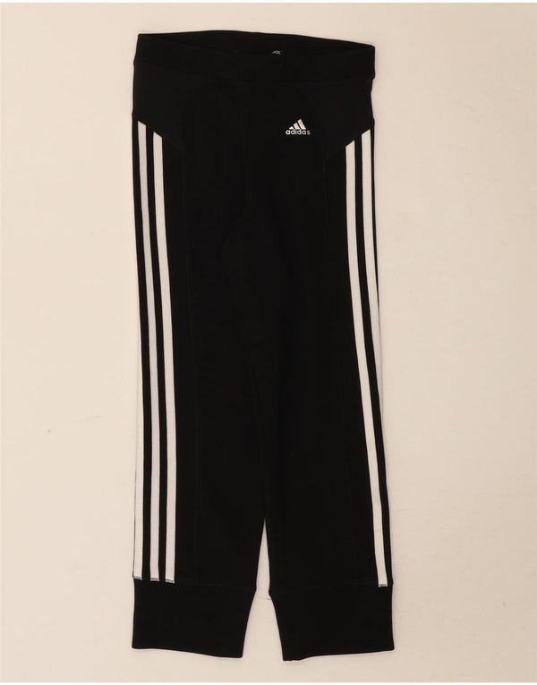 Adidas Femmes Climacool Capri Survêtement Pantalon Joggers UK 8 Petit Noir