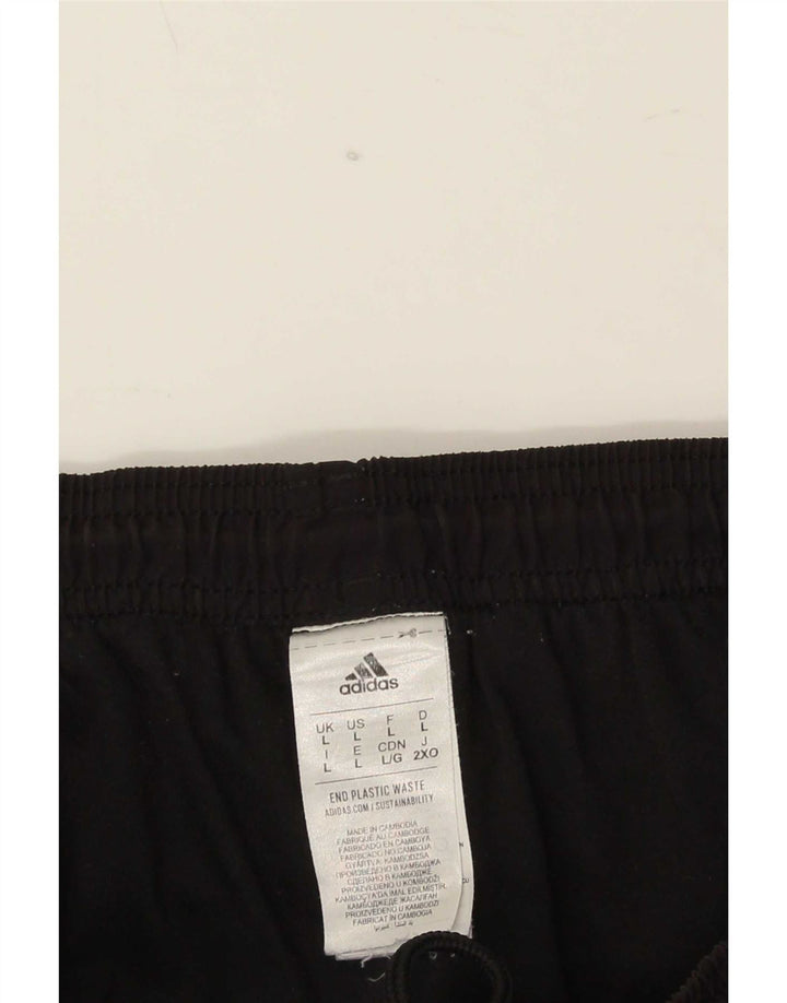 Adidas Pantalon de survêtement pour homme Large Noir Polyester
