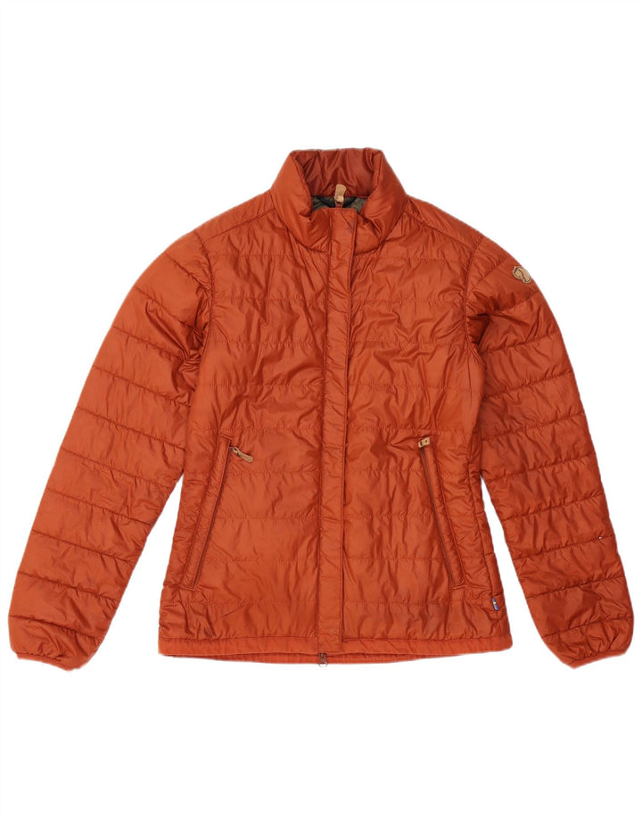 Fjall Raven Veste rembourrée pour femme UK 6 XS Orange Polyester