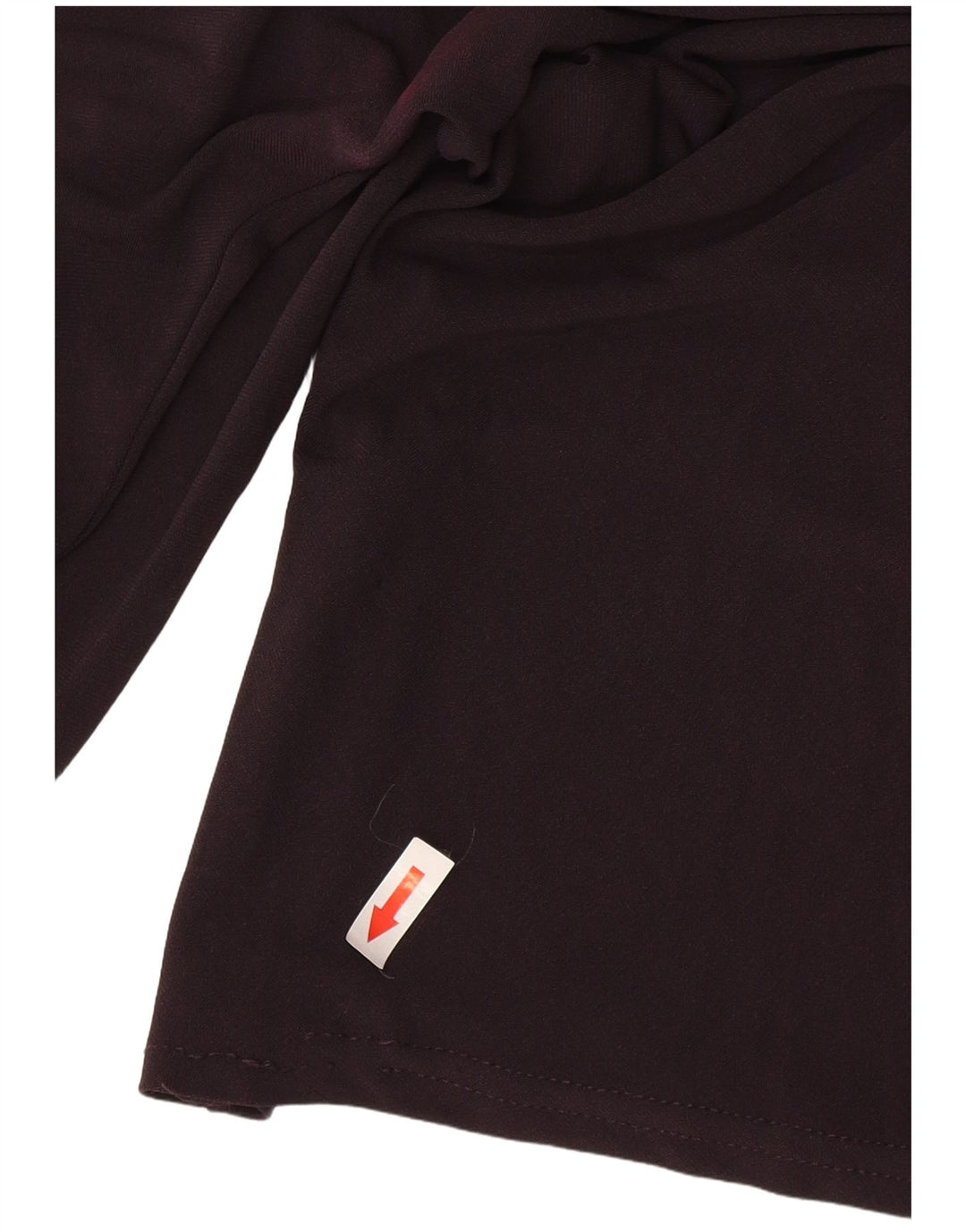 Patrizia Pepe Haut à manches longues pour femme US 6 Medium Bordeaux