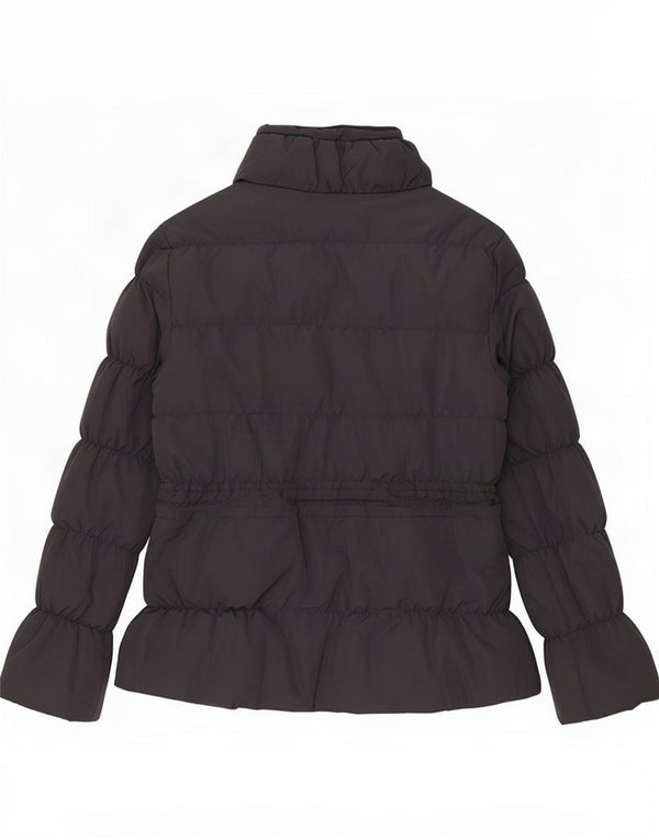 Zara Veste matelassée pour femme UK 14 Large Bleu marine