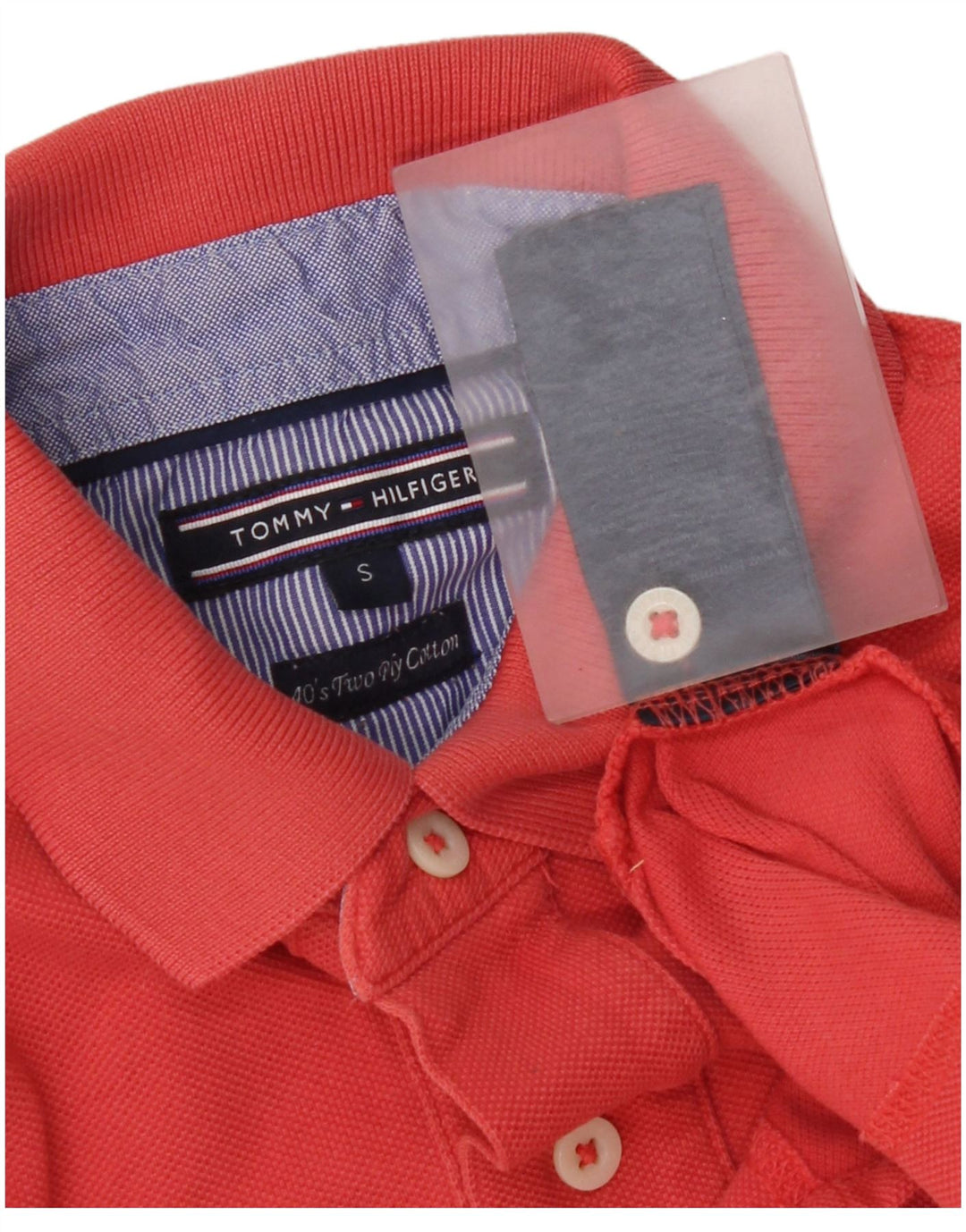 Tommy Hilfiger Polo Homme Petit Rouge Coton