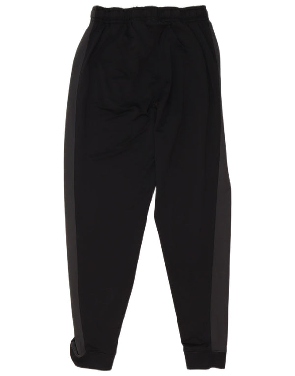 Nike Mens Tracksuit Trousers Joggers Large  Black Colourblock Polyester