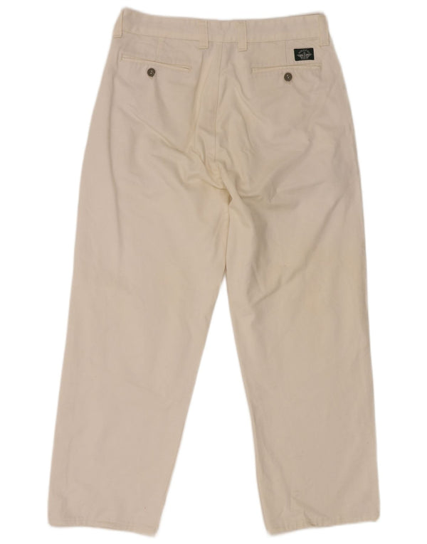 Pantalon Chino Droit Homme Dockers W32 L27 Blanc